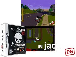 Jackass - The Game DS (USA) Cover